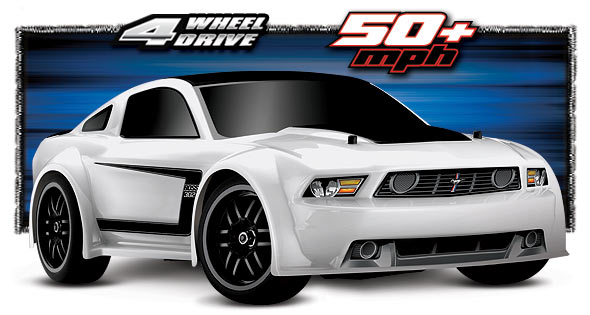 Traxxas 7304 - 1:16 Boss 302 Ford Mustang VXL 