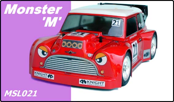 Chevron MSL021A - Monster M  Body, wheelbase 210mm 