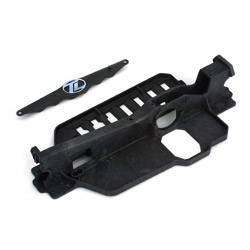 LOSA9919 - Graphite Main Chassis (XXX-4 G+) *DISCONTINUED*