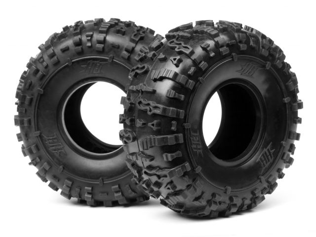 Hot Bodies 67772 - Rover Tire, Rock Crawler, White, Soft 