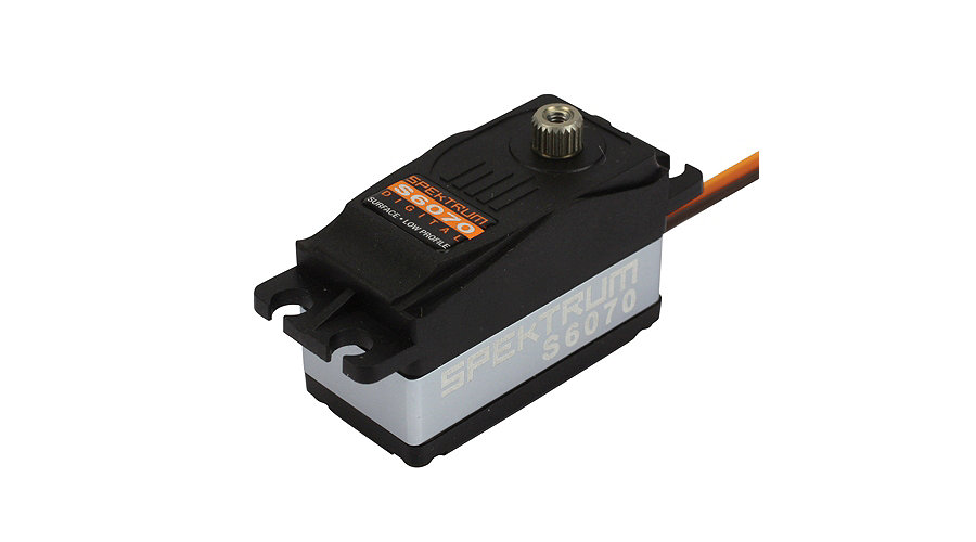 Spektrum SPMSS6070 - Digital Surface Servo, Low Profile, 9 kg-cm, 0.09 sec/60 @ 6.0V