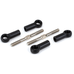 Losi LOSA6540 - Turnbuckles 5x60mm with Ends (8B, 8E) 