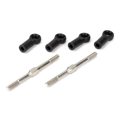 Losi LOSA6542 - Turnbuckles 4 x 60mm with Ends (8B, 8E) *DISCONTINUED*