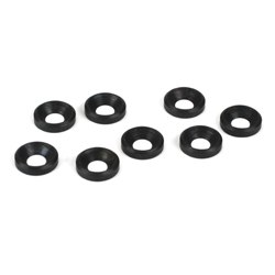 Losi LOSA6351 -  #8 Countersink Washers, 8 pcs (8B, 8T, 8E)