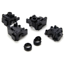 Losi LOSB3104 - Front & Rear Gear Box Set (810, TEN-T, TEN-SCTE )