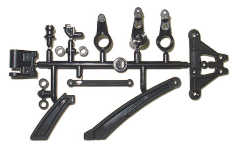 Hong Nor TM-34 -  Servo Saver & Center Brace (NEXX-10SC, SCRT10-E, CRT.5)