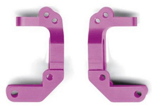 HPI 72031 - Aluminum Front Hub Carriers 10 Degree, Purple (Pro2, Sport 2, Nitro 2, Racer 2, Super) 