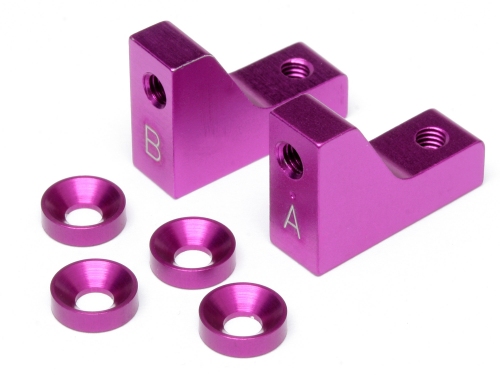 Hot Bodies 61335 - Aluminum Servo Mount Set (TCX, Cyclone, Cyclone TC, Cyclone S)