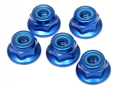 Hot Bodies 61370 - Wheel Nut M4 Blue (Cyclone)
