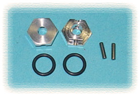 Cross AR-50AH - Alum Hex Wheel Adaptor (Kyosho TF4) *DISCONTINUED*