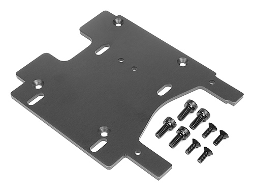 HPI 100906 - Motor Plate 7075 3.0mm (Super 5SC Flux, Savage Flux) 