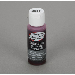 LOSA5226 - Silicone Shock Oil, 40 wt, 2 oz
