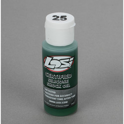 LOSA5223 - Silicone Shock Oil, 25 wt, 2 oz