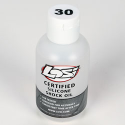 LOSA5254 - Silicone Shock Oil, 30WT, 4 oz