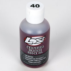 LOSA5256 - Silicone Shock Oil, 40WT, 4oz