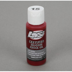 LOSA5221 - Silicone Shock Oil,15 wt,2oz
