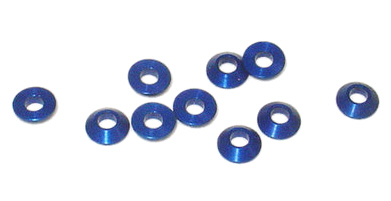ARD A202B - 3mm Alum Tapered Washer Blue