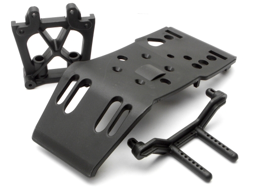 HPI 85060 - Skid Plate/Body Mount/Shock Tower Set (Savage)