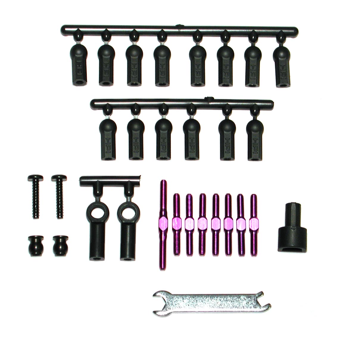 HPI 72223 - Titanium Turnbuckle Set (Nitro3)