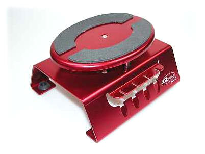 Q-World LC-2620H-Red - Car Stand, Turntable