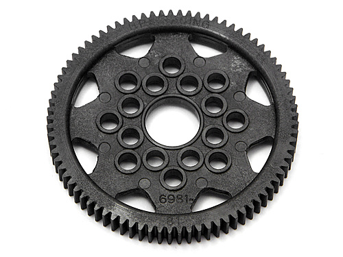 HPI 6981 - Spur Gear Carbon Graphite 48 Pitch 81 Tooth