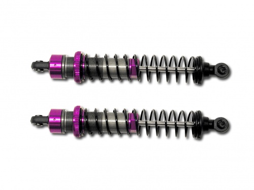 HPI A718 - Aluminum Threaded Shock Set 70~103mm (Nitro MT2)