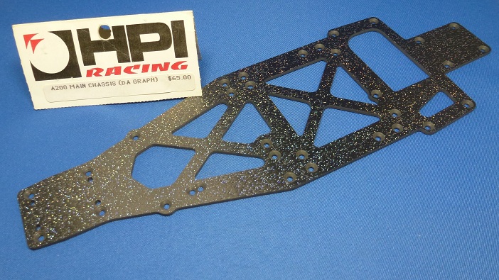 HPI A200 - DA Graphite Main Chassis (RS4) *DISCONTINUED*