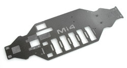 Schumacher U3484 - Carbon Graphite Main Chassis 2.5mm (Mi4)