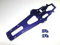 Square SKS-1V - 7075 Main Chassis with Engine Mount (Kyosho VoneS)