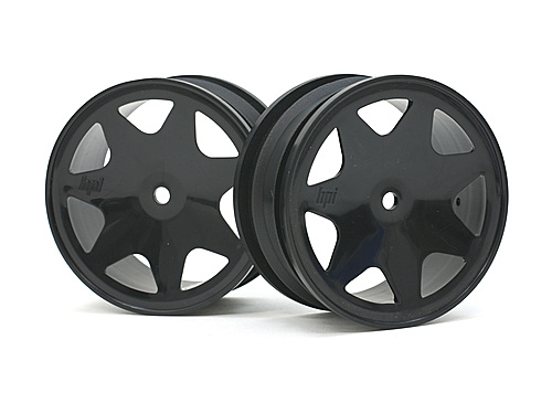 HPI 100624 - Ultra 7 Wheels Black 30mm (Brama 10B)