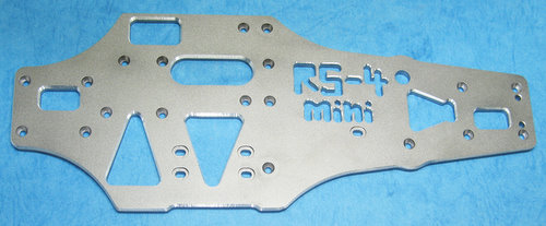 Jet Racing RS4M-20 - Alum Main Chassis (HPI Nitro RS4 Mini)