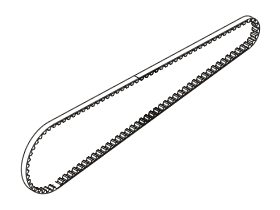 Square STA-111 - Belt 333-111T (Tamiya TA05, TA05 Ver II)