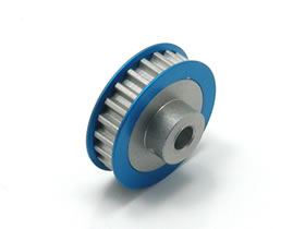 Square SGE-322 - Alum Pulley (4mm Shaft) 22T 