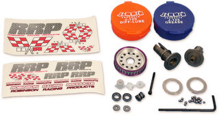 Robinson 1590 - Ball Diff Kit with 32T Alum Pulley & Bearing (HPI RS4, Pro, Pro2)