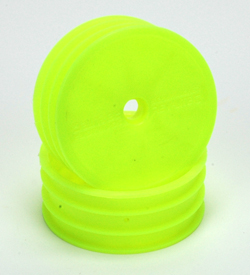 Schumacher U3765 - Med Front Wheels; Yellow (Cougar SV)