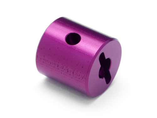 HPI 75060 - Rear Solid Axle/Purple (R40) *DISCONTINUED*
