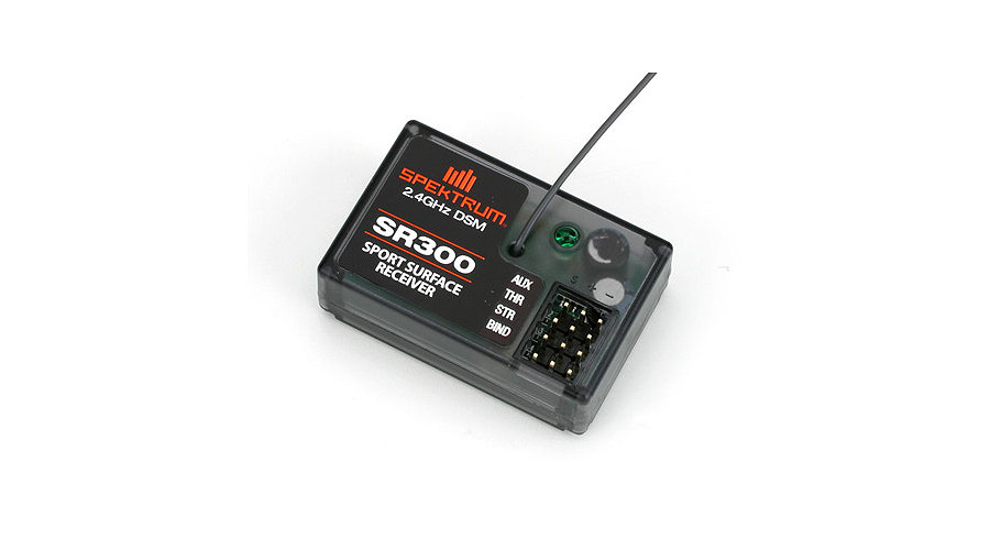 Spektrum SR300 - 3-Channel DSM Sport Surface Receiver