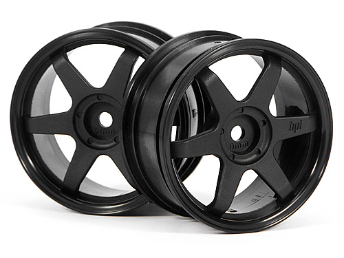 HPI 3836 - TE37 Wheel  26mm Black, 0mm offset