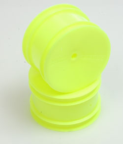 Schumacher U3406 - Wheel; Rear Fluro Yellow (Cat) 