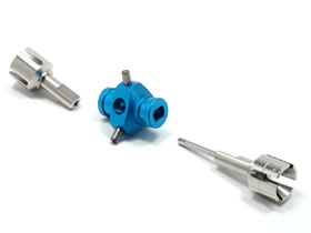 Square SMF-50H - Diff Lock Hub + Steel Cup Joint (Tamiya M03)