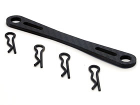 Square SMF-214 - Graphite Body Mount Support (Tamiya M06)