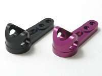 Square SHB-17P - Alum Steering Arm Purple (HB Cyclone)