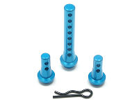 Square SDI-60 - Alum Body Post Set (Tamiya DF-03)