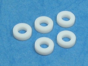 ABC 8720 - 4mm Teflon Washer 5pcs (Boat) *DISCONTINUED*