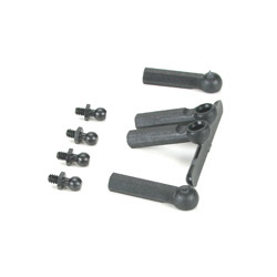 Losi LOSA6004 - Balls, Studded with Ends 4.40 x 1/8 