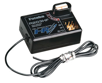 Futaba R203HF-27 - FM 27 HRS (High Response System) 3-Channel Micro  Receiver