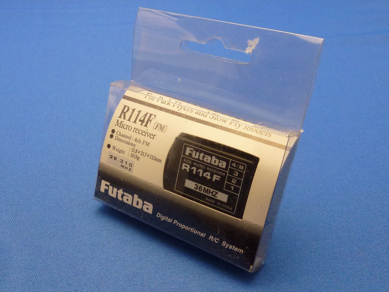 Futaba R114F-36 - FM36.310 4-Channel Micro & Lightweight Receiver