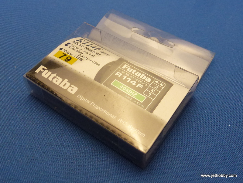 Futaba R114F-40 - FM40.790 4 Channel Micro & Lightweight Receiver