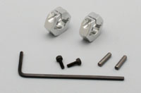 ABC 24156 - Alum Hex Wheel Hub 6mm (Gambado, Genetic, Goose)