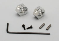 ABC 24157 - Alum Hex Wheel Hub 7mm (Gambado, Genetic, Goose)